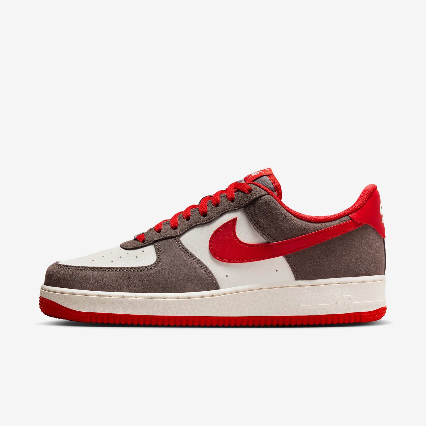 Nike Air Force 1 '07 LV8 Cave Stone University Red