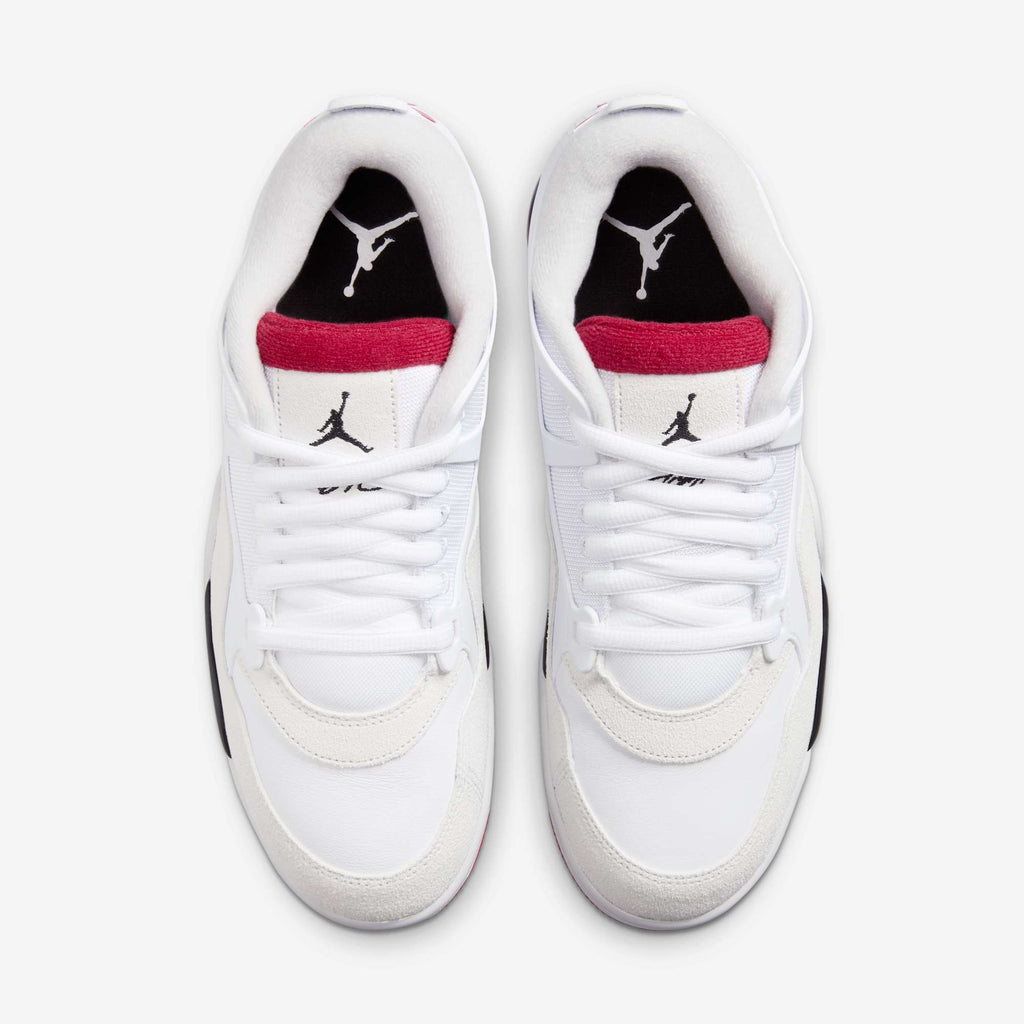 Jordan 4  Varon RM  White Fire Red