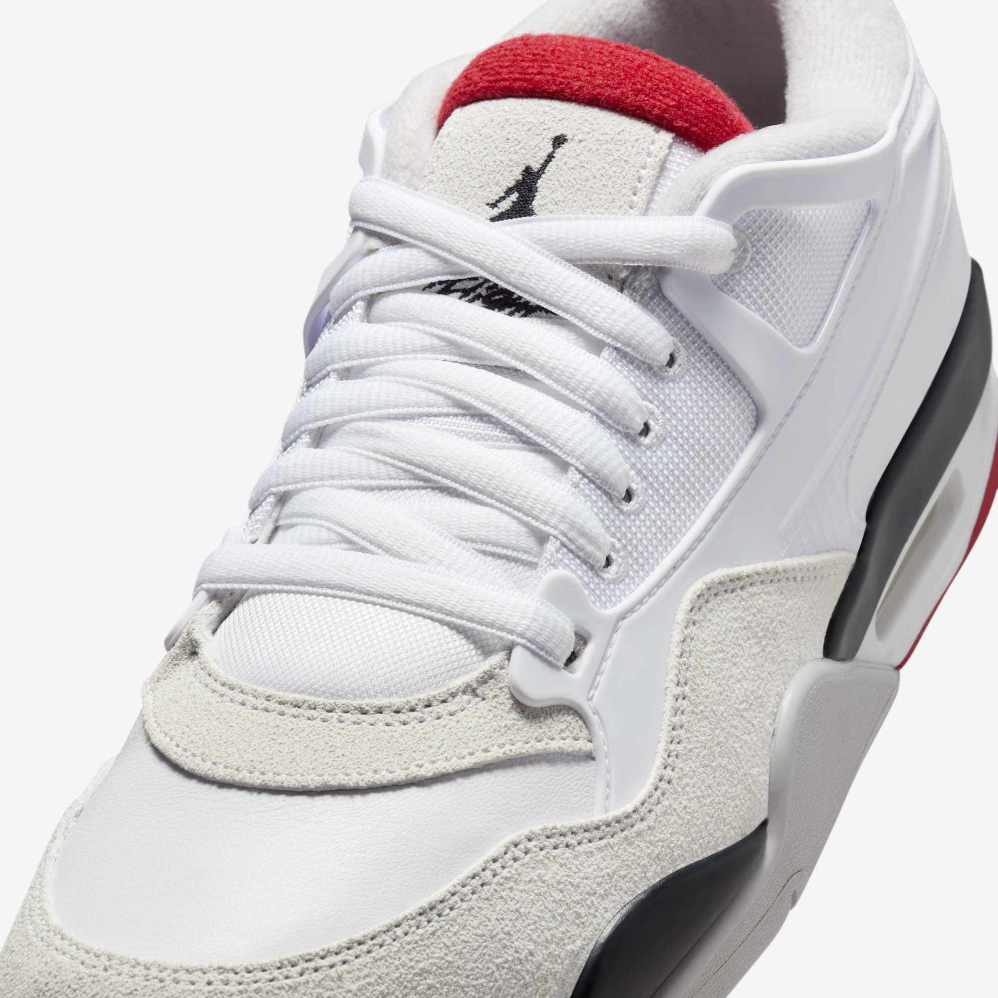 Jordan 4  Varon RM  White Fire Red