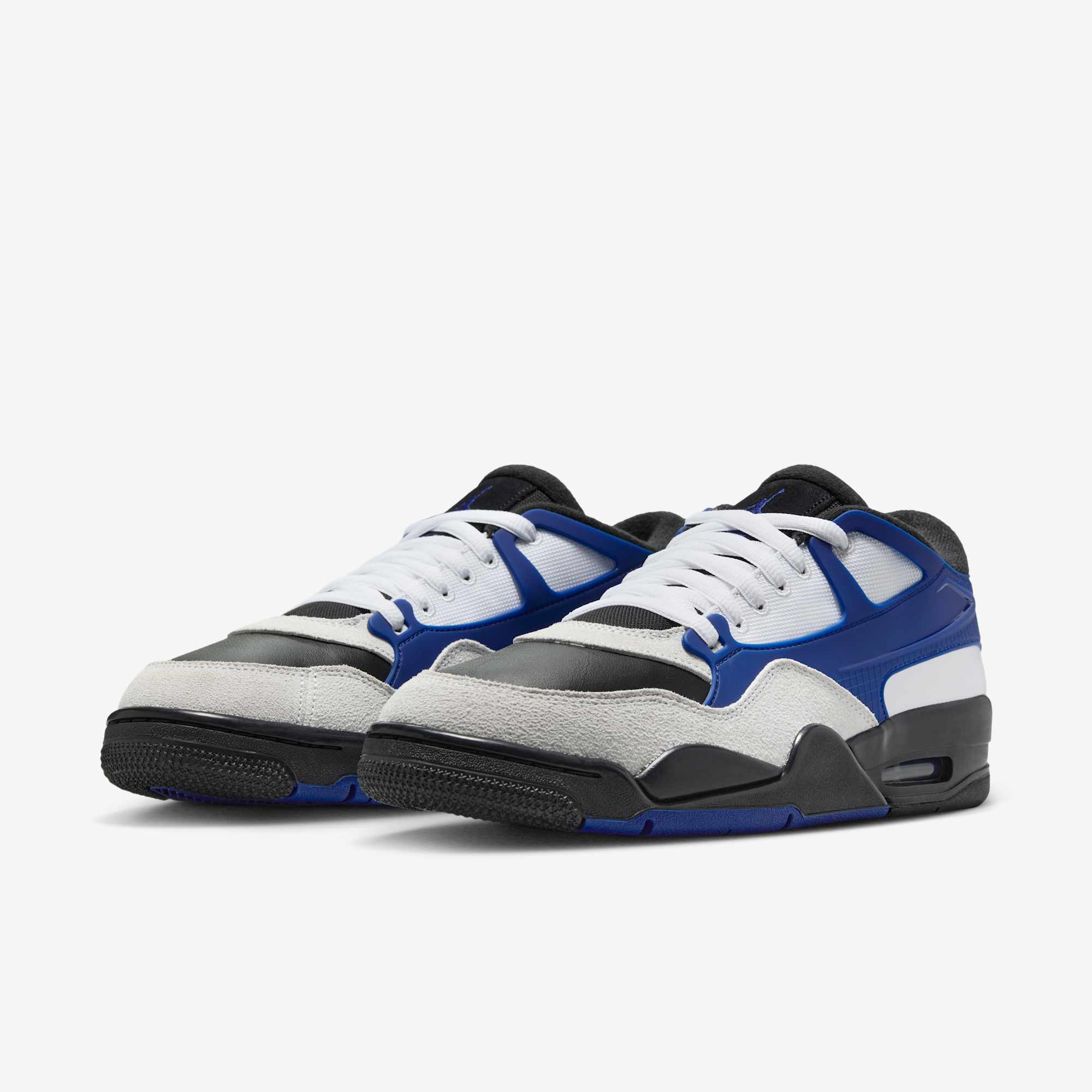 Jordan 4 VRM  Black Summit  White Racer Blue