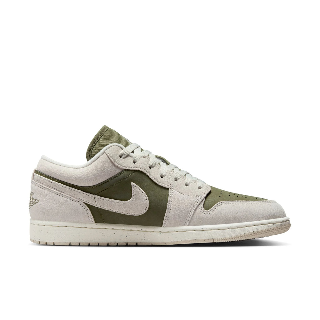Jordan 1 Low  Varon SE  Medium Olive Sail