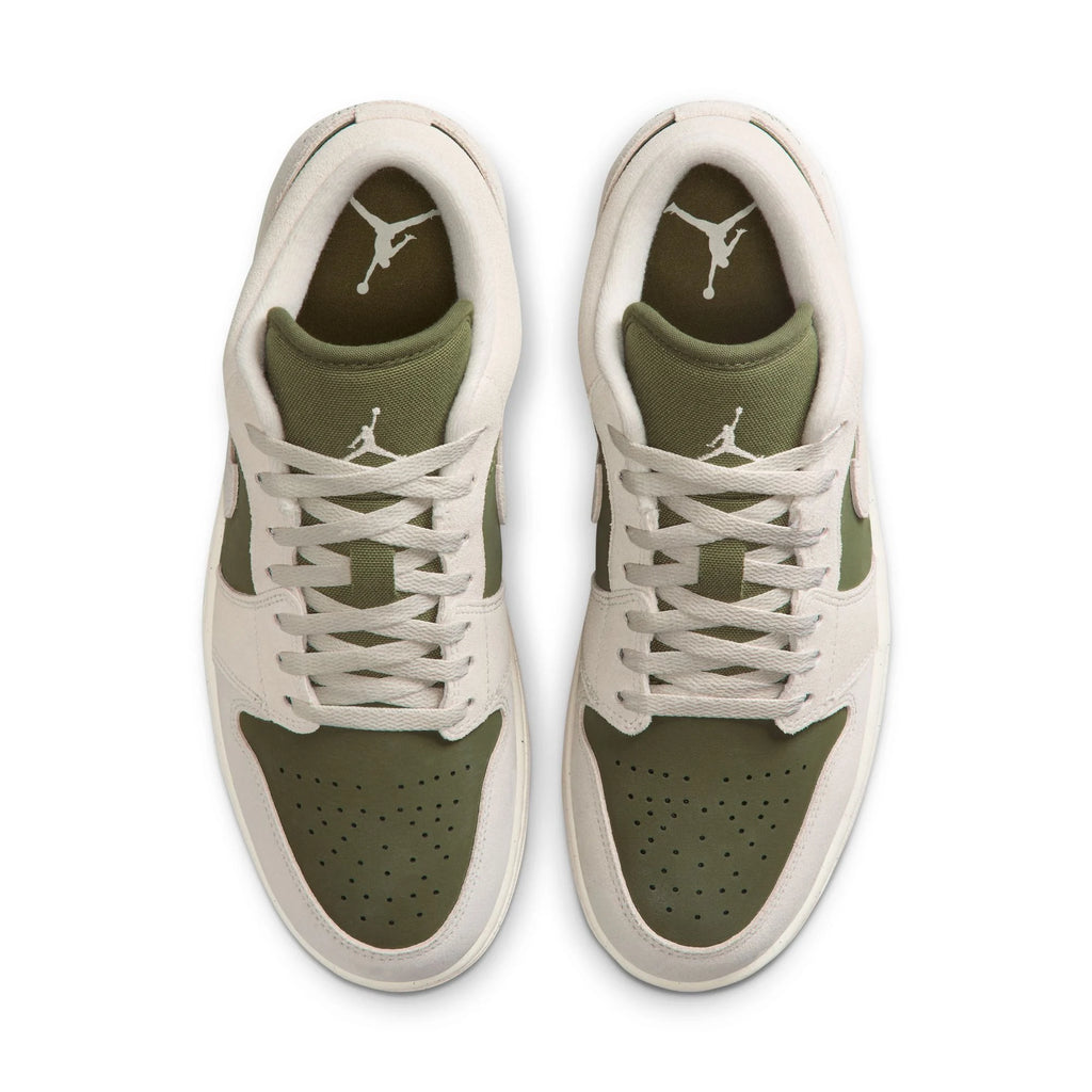 Jordan 1 Low  Varon SE  Medium Olive Sail