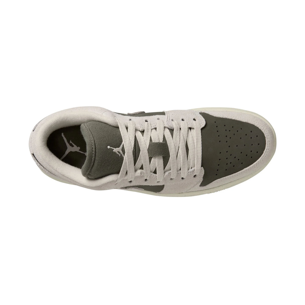Jordan 1 Low  Varon SE  Medium Olive Sail