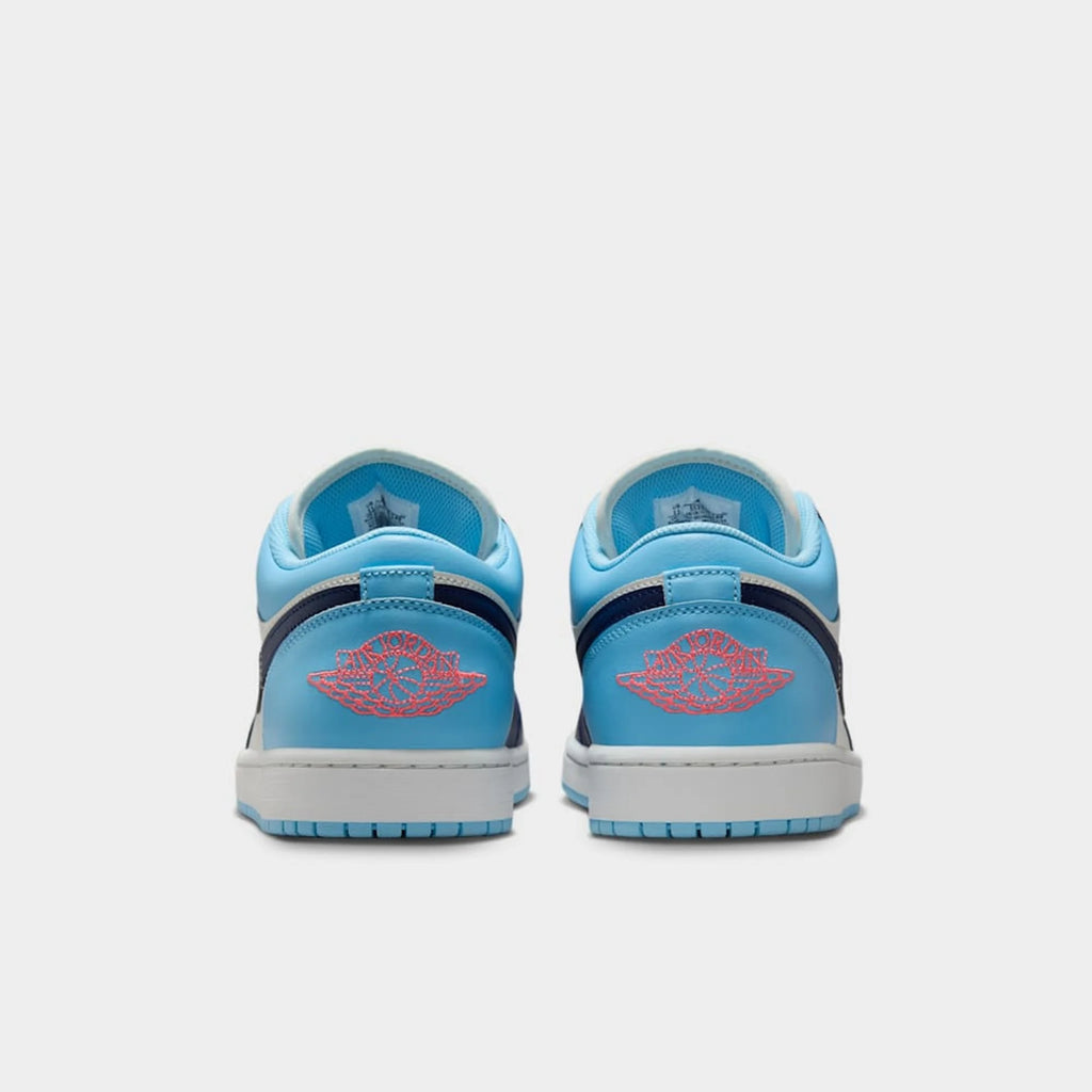 Jordan 1 Low  Varon Sail  Blue Chill