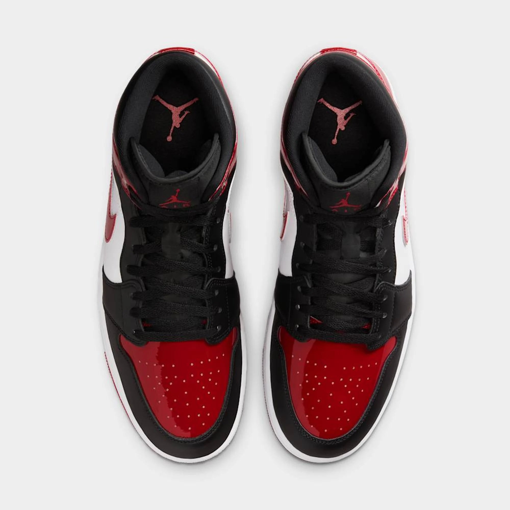 Jordan 1 Mid  Varon SE  Patent Bred Toe