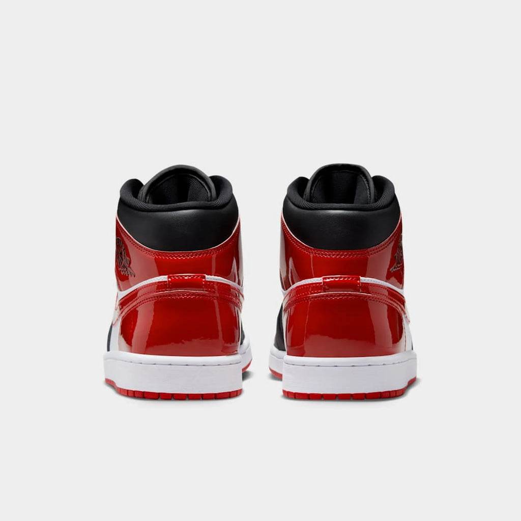 Jordan 1 Mid  Varon SE  Patent Bred Toe