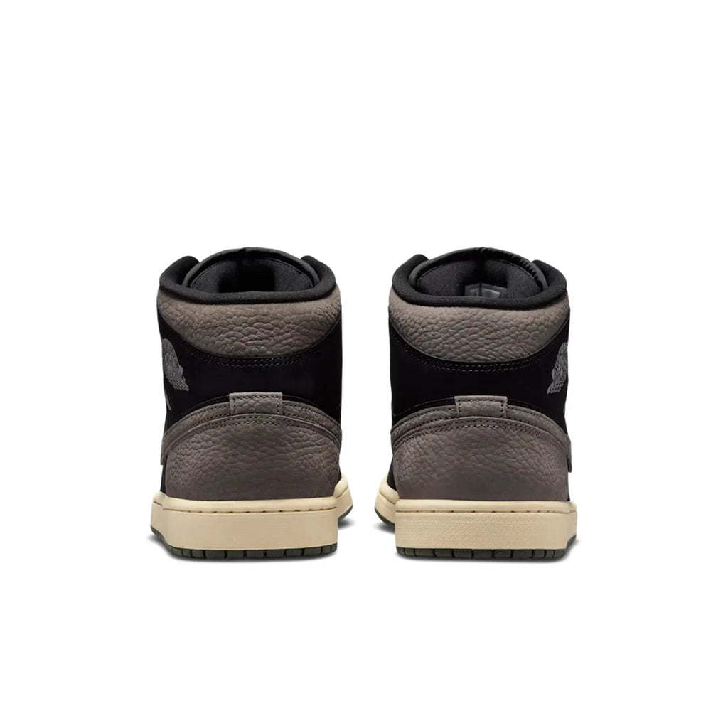 Jordan 1 Mid  Varon SE  Olive Grey
