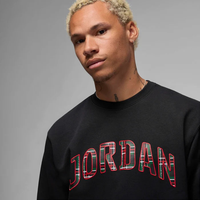 Jordan Essentials Men's Fleece Crew-Neck Sweatshirt