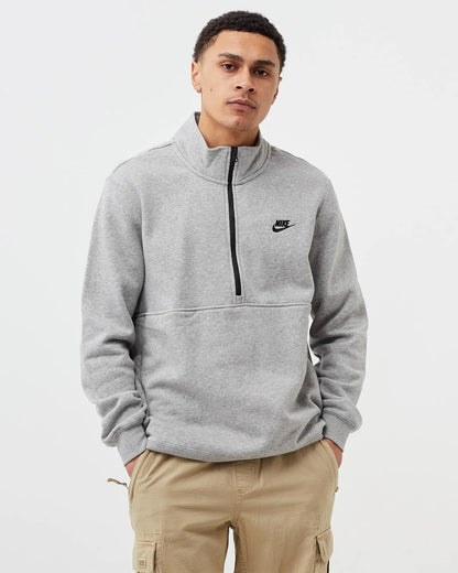 Nike Brushed-Back 1/2-Zip Pullover