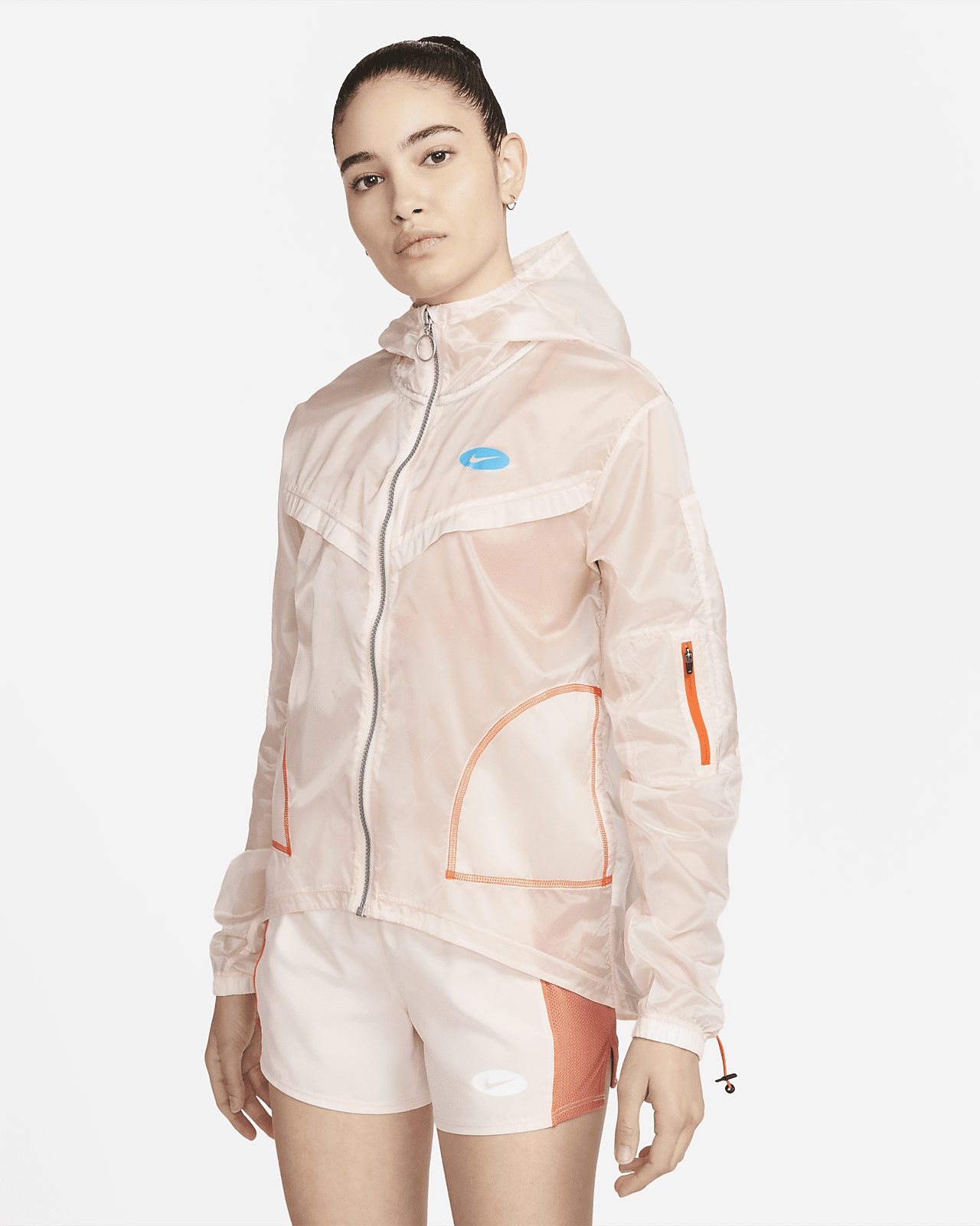 Nike Women's Icon Clash Hooded Woven Running