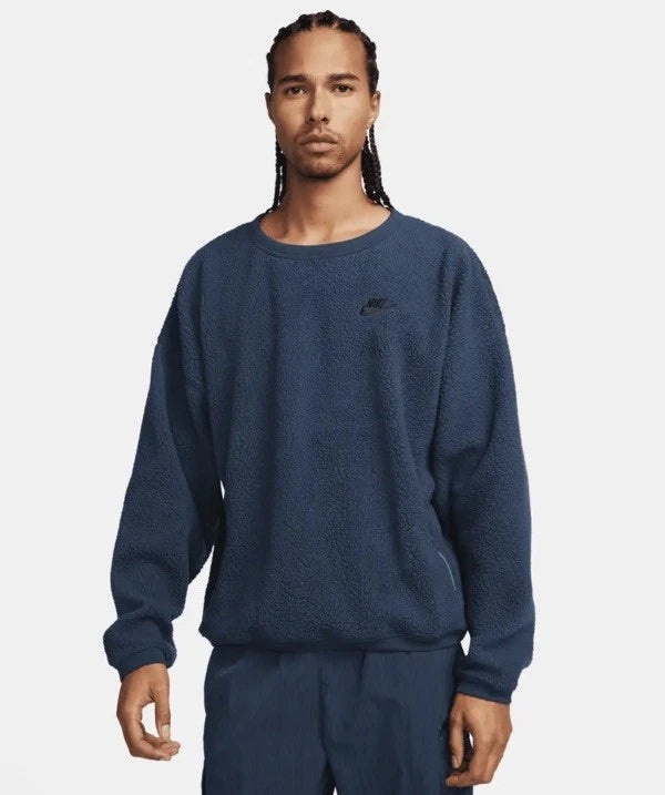 Nike Fleece Sweatshirt Sherpa Crewneck
