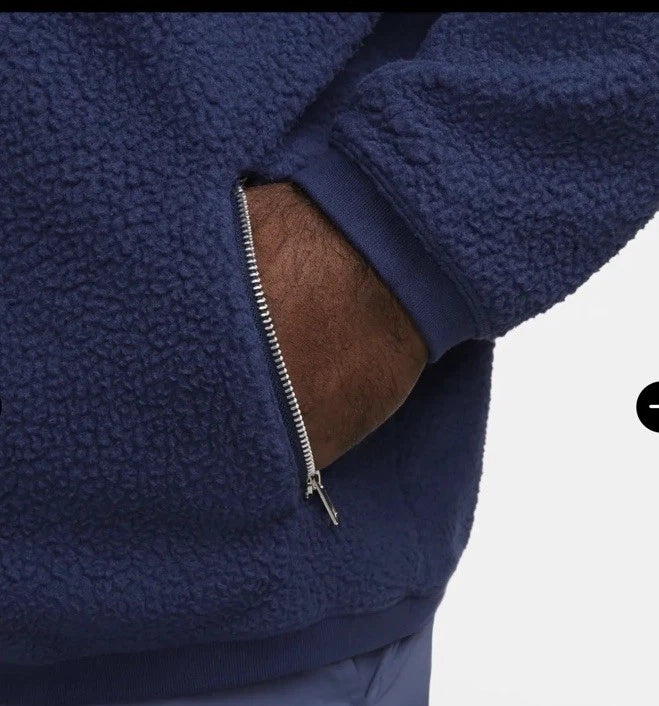 Nike Fleece Sweatshirt Sherpa Crewneck